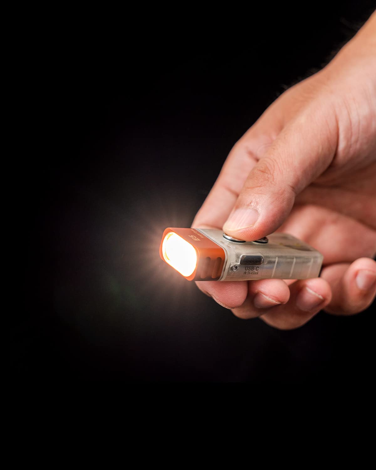 Amazon.co.jp: RovyVon E5 ミニ懐中電灯 700 ルーメン超高輝度充電式